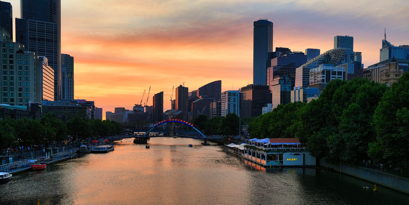 Melbourne Christmas Night City 2024