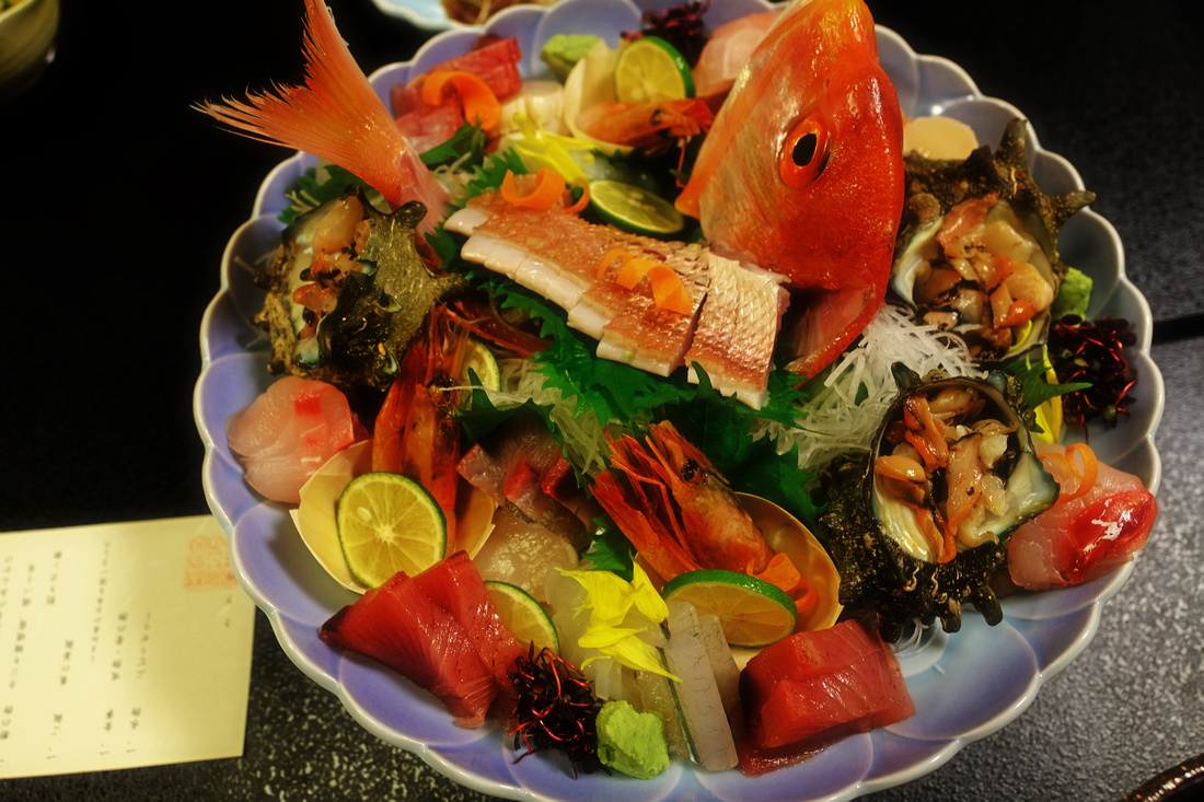 Snapper sashimi