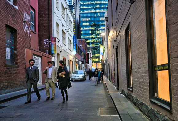 Melbourne CBD Street
