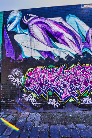Brunswick Street Graffiti