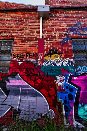 Brunswick Street Graffiti