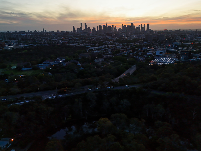Kew Melbourne Skyline