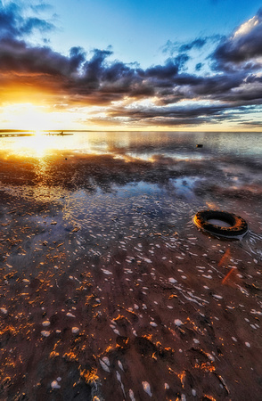 Lake Tyrrell Sunset