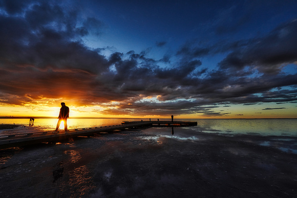 Lake Tyrrell Sunset