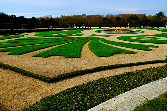Palace of Versailles Rear Garden