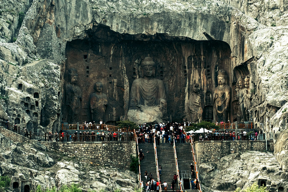 Shimen Stone Cave Buddha Sculpture China