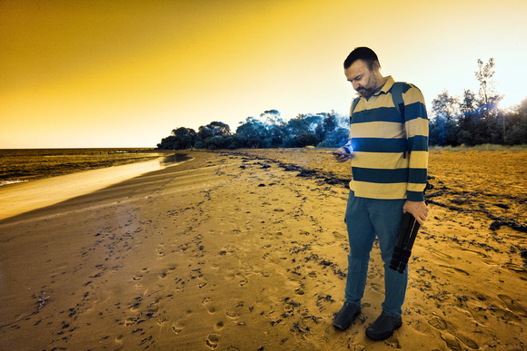 Infrared Balnarring Beach