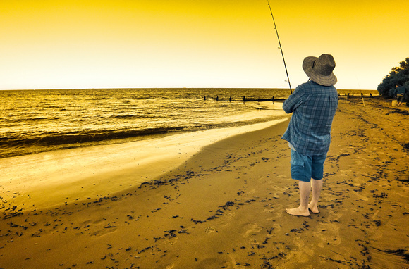 Infrared Balnarring Beach