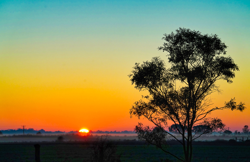 Sunset, Nyah, Australia