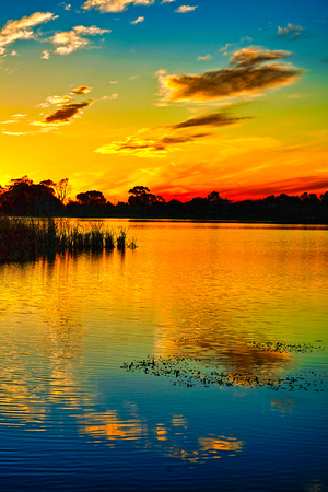 Lake Boort Sunset, Australia