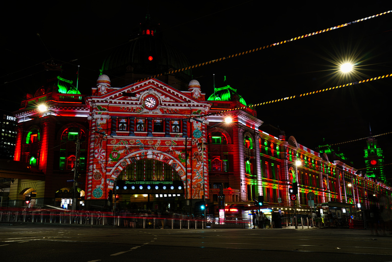 Melbourne Christmas Night City 2024