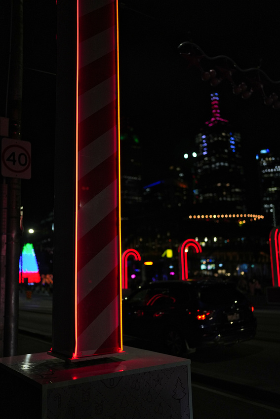 Melbourne Christmas Night City 2024