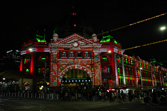 Melbourne Christmas Night City 2024