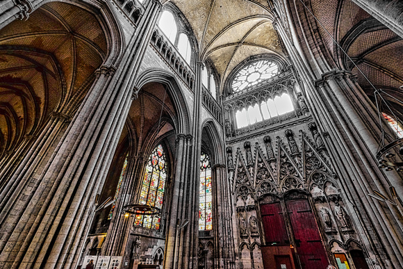Coutances Cathedral, Normandy, France
