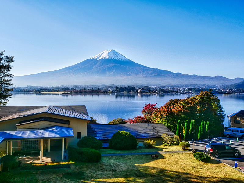 Kawaguchiko, Mount Fuji, Japan