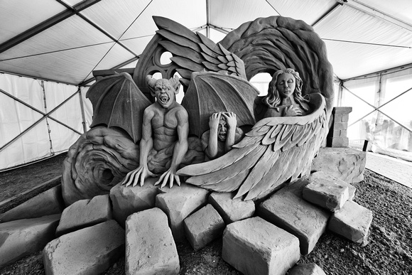 Frankston Sand Sculpture, Melbourne