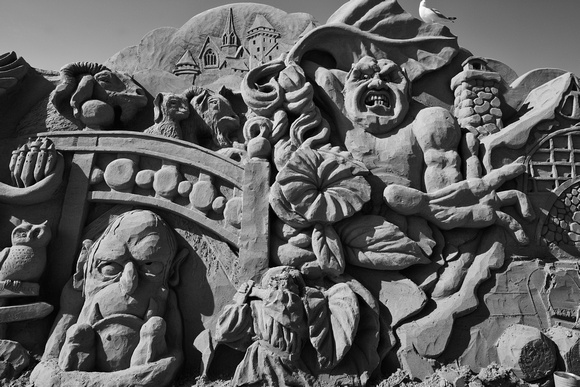 Frankston Sand Sculpture, Melbourne
